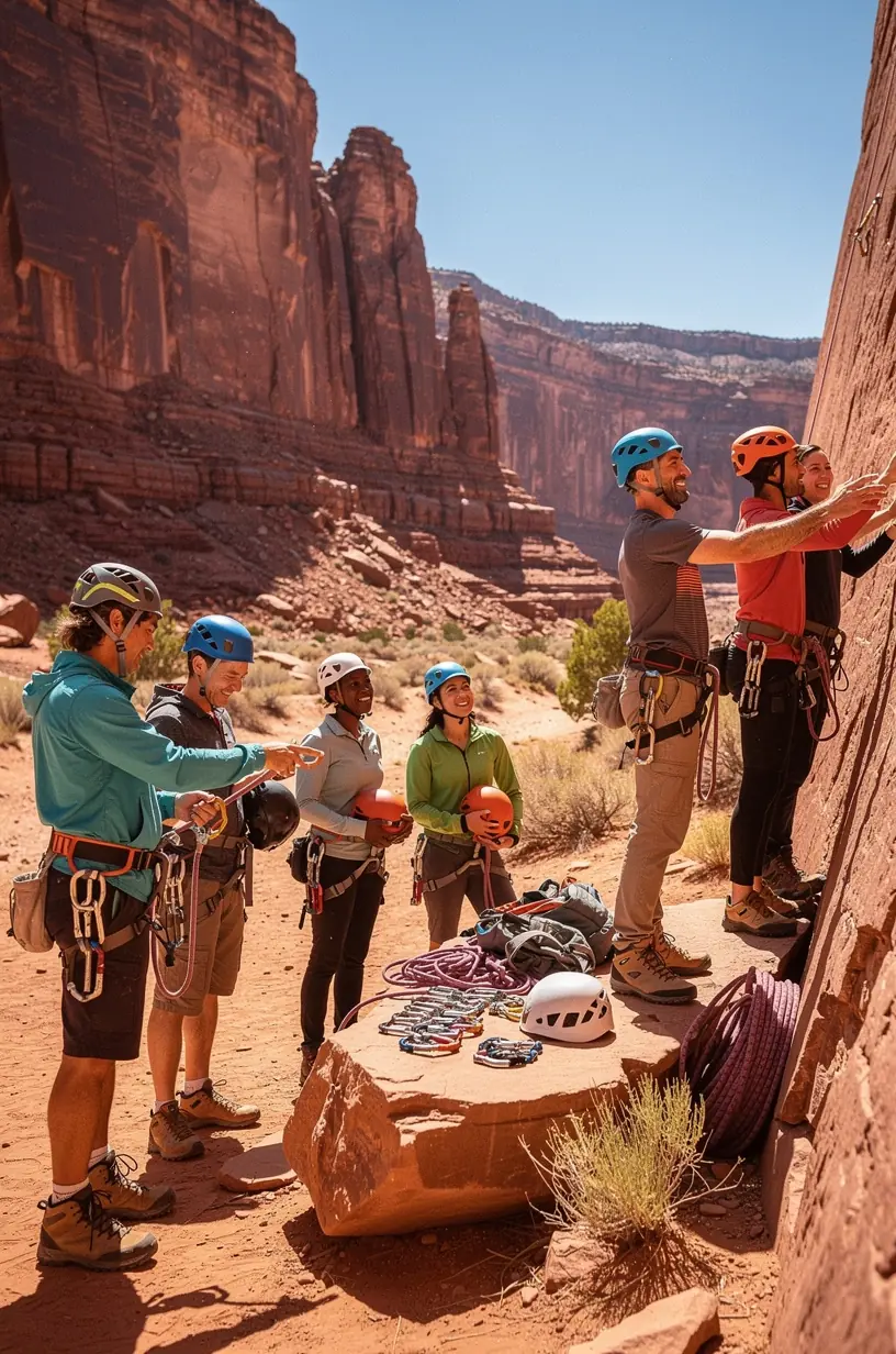 Сотрудник офиса бронирования помогает клиенту выбрать тур с использованием планшета